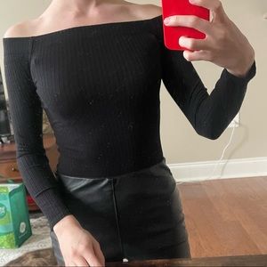 Black bodysuit - super comfy!!